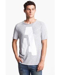 rag & bone Alphabet Print Pocket T Shirt Grey Large
