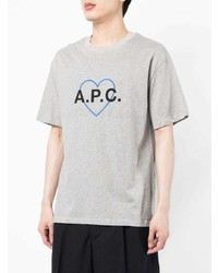 A.P.C. Romeo Logo Print T Shirt