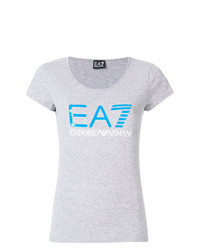 Ea7 Emporio Armani Scoop Logo T Shirt