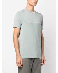 Giorgio Armani Signature Logo Print T Shirt