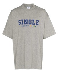 Vetements Single Print T Shirt
