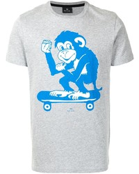 PS Paul Smith Skater Monkey Organic Cotton T Shirt