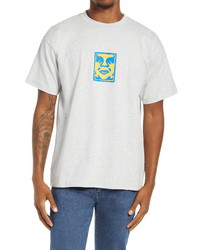 Obey Sketchy Face Graphic Tee