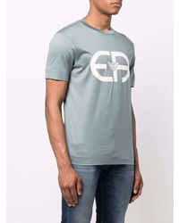 Emporio Armani Slim Cut Logo Print T Shirt