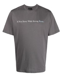 Throwback. Slogan Print Cotton T Shirt
