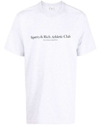 Sporty & Rich Slogan T Shirt
