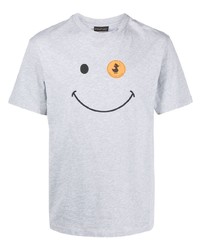 Save The Duck Smile Print Cotton T Shirt