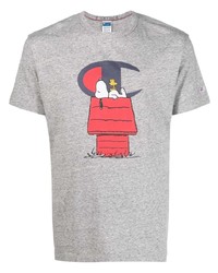 Champion Snoopy Print Logo T Shirt