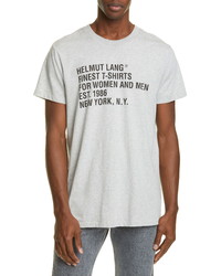 Helmut Lang Standard Finest Logo T Shirt