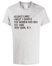 Helmut Lang Standard Relaxed Fit Cotton T Shirt