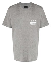 RtA Star Print Round Neck T Shirt