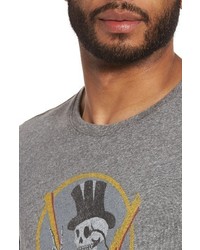 John Varvatos Star Usa Top Hat Skull Graphic T Shirt