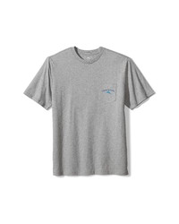 Tommy Bahama Stay Mowtivated Pocket Graphic Tee