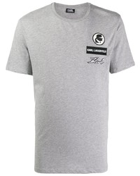 Karl Lagerfeld Stitched Logo T Shirt