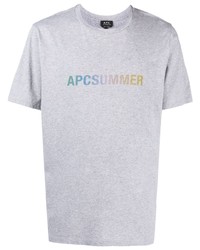 A.P.C. Summer Logo T Shirt