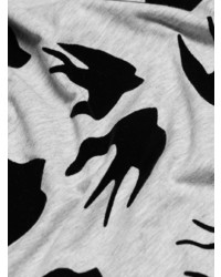 McQ Alexander McQueen Swallow Print T Shirt