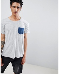 Esprit T Shirt With Stripe Pocket