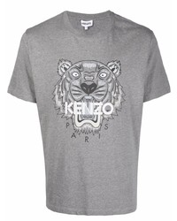 Kenzo Tiger Head Motif T Shirt