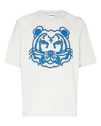 Kenzo Tiger Print Raglan Sleeve T Shirt