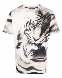 Roberto Cavalli Tiger Print T Shirt