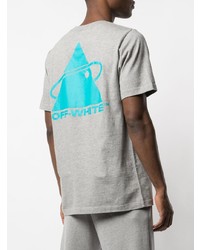 Off-White Triangle Planet Logo T Shirt