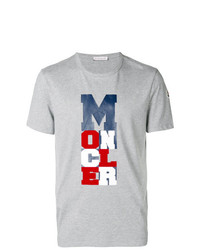 Moncler Tricolour Logo T Shirt
