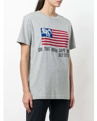 Rokh Usa Flag T Shirt