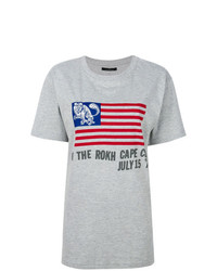 Rokh Usa Flag T Shirt