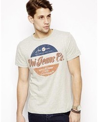 Voi Jeans T Shirt Printed Gray