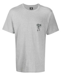 Stussy Warrior Print T Shirt