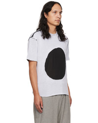 Edward Cuming White Black Circle Window T Shirt