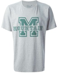 White Mountaineering Varsity Print T Shirt