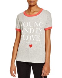 Wildfox Couture Wildfox Young In Love Printed Tee