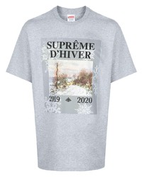 Supreme Winter Print T Shirt