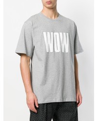 MSGM Wow Printed T Shirt