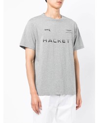 Hackett X Aston Martin Logo Print T Shirt