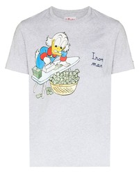 MC2 Saint Barth X Disney Cartoon Print Cotton T Shirt