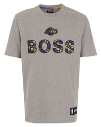 BOSS X Nba Logo Print T Shirt