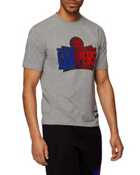 BOSS X Nba Tbasket Los Angeles Clippers Emed Logo Graphic Tee