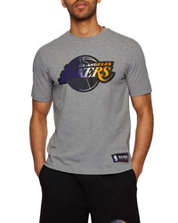 BOSS X Nba Tbasket Los Angeles Lakers Emed Logo Graphic Tee