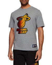 BOSS X Nba Tbasket Miami Heat Emed Logo Graphic Tee