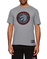 BOSS X Nba Tbasket Toronto Raptors Emed Logo Graphic Tee