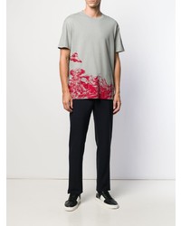Valentino X Undercover Time Traveller Print T Shirt