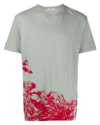 Valentino X Undercover Time Traveller Print T Shirt