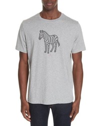 PS Paul Smith Zebra Organic Cotton T Shirt