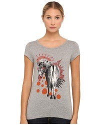 Marc by Marc Jacobs Zebra Printed Tee Apparel