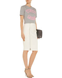 Etre Cecile Sold Out Cropped Printed Cotton Jersey T Shirt