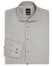 Strellson Slim Fit Microprint Dress Shirt
