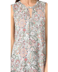 Cupcakes And Cashmere Ruxton Paisley Floral Printed Dress