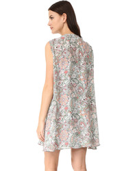 Cupcakes And Cashmere Ruxton Paisley Floral Printed Dress